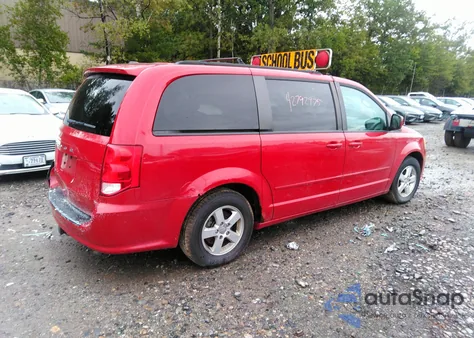 2012 Dodge Grand Caravan Sxt из США, поврежденный, VIN 2C4RDGCGXCR210970
